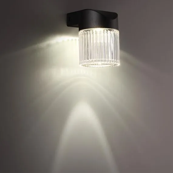 NOVOTECH 359291 STREET NT24 000 черный Светильник ландшафтный настенный IP65 LED 7W 4000K 175-265V ESTIMA, изображение 4