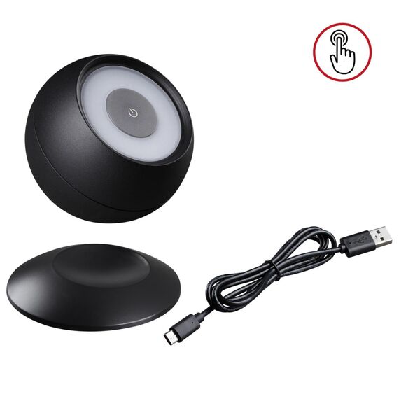 NOVOTECH 359288 STREET NT24 000 черный Светильник ландшафтный переносной IP54 LED 2W 2600mAh Li-ion 3.7V 4000K 170Лм CARDI