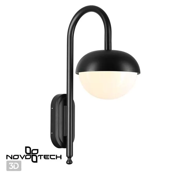 NOVOTECH 370955 STREET NT23 357 черный Светильник ландшафтный IP54 E27 max 40W 220-240V ACORN, изображение 4