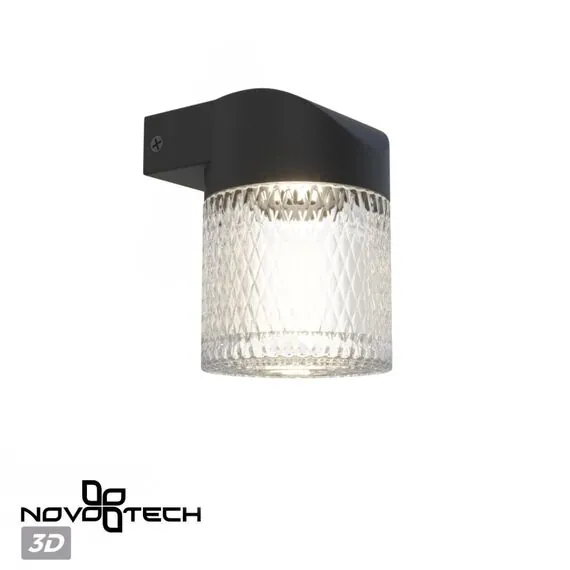 NOVOTECH 359293 STREET NT24 000 черный Светильник ландшафтный настенный IP65 LED 7W 4000K 175-265V ESTIMA, изображение 5