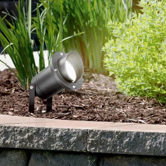 NOVOTECH 369954 STREET NT14 400 черный Ландшафтный светильник IP67 GU10 9W 220V LANDSCAPE, изображение 3