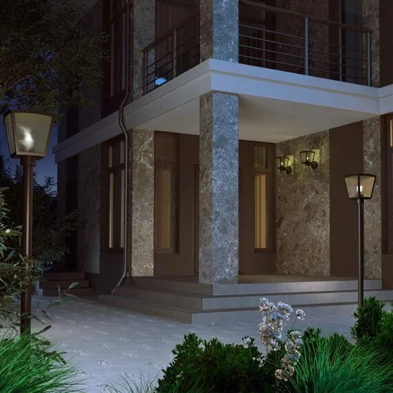 NOVOTECH 370943 STREET NT23 350 темно-серый Светильник ландшафтный IP54 E27 18W 220-240V PARK, изображение 4