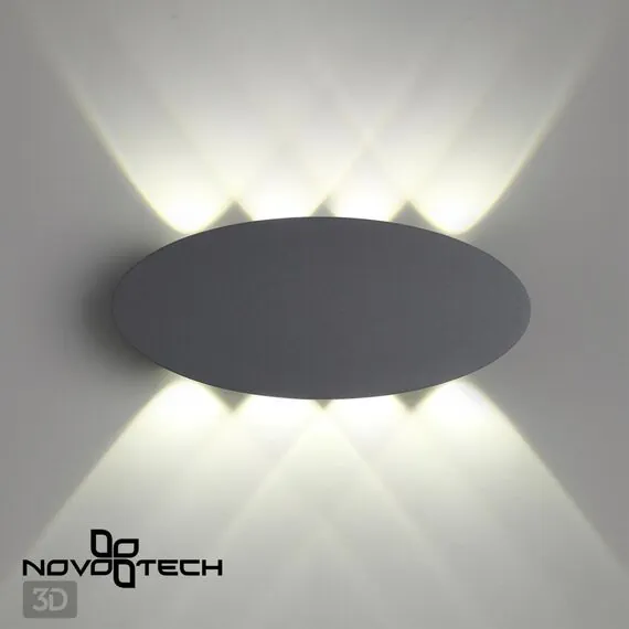 NOVOTECH 358564 STREET NT21 378 темно-серый Ландшафтный настенный светильник IP54 LED 4000K 8W 85-265V CALLE, изображение 5