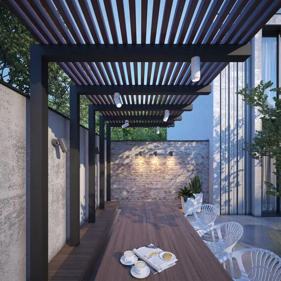 NOVOTECH 358289 STREET NT19 384 темно-серый Ландшафтный светильник IP54 LED 4000K 9W 220-240V KAIMAS, изображение 3