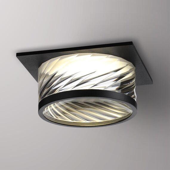 NOVOTECH 370920 SPOT NT22 342 черный Светильник встраиваемый IP20 GU10 9W 220V GEM, изображение 6