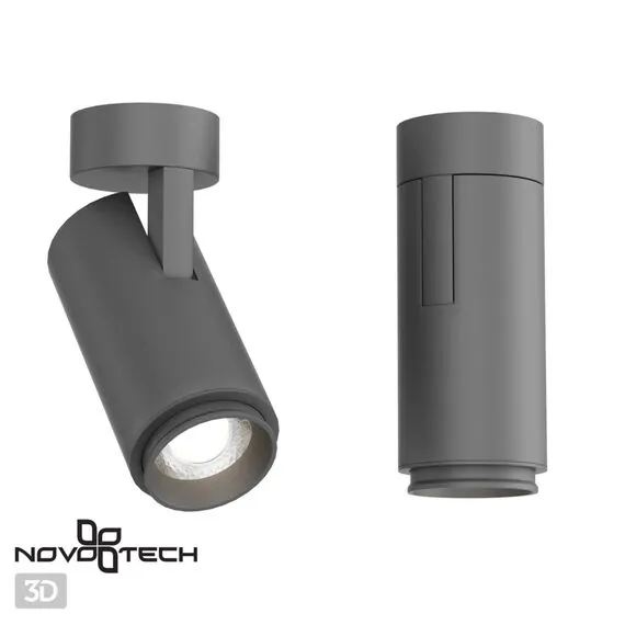 NOVOTECH 358289 STREET NT19 384 темно-серый Ландшафтный светильник IP54 LED 4000K 9W 220-240V KAIMAS, изображение 5