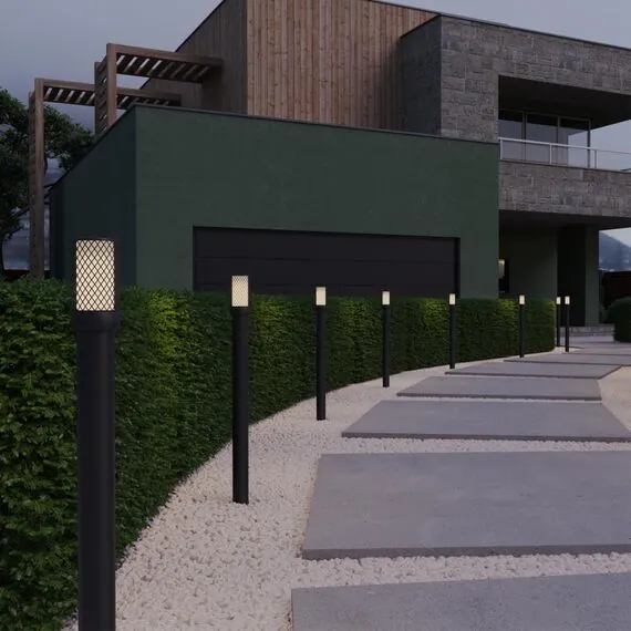 NOVOTECH 370972 STREET NT24 000 черный Светильник ландшафтный IP54 E27 max 25W 220-240V MATRIX, изображение 3