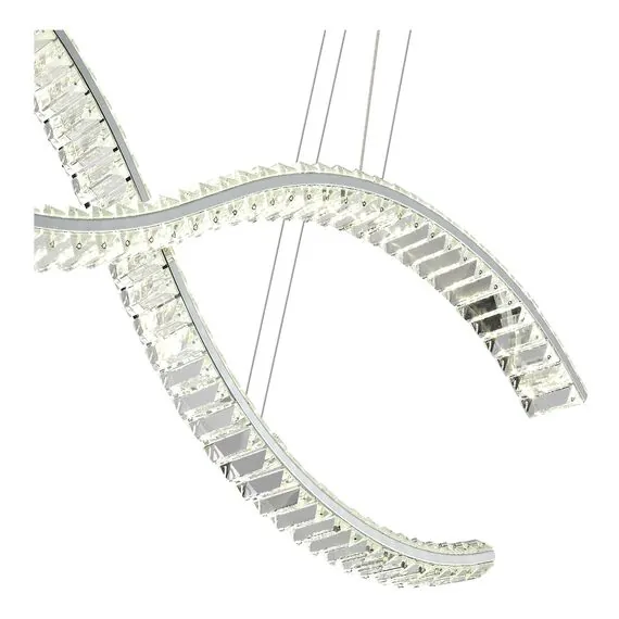 ST LUCE SL6206.103.44 Светильник подвесной ST-Luce Хром/Прозрачный LED 1*44W 3000K, изображение 2