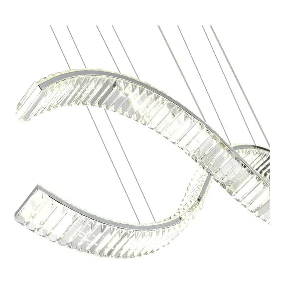 ST LUCE SL6206.103.50 Светильник подвесной ST-Luce Хром/Прозрачный LED 1*50W 3000K, изображение 2