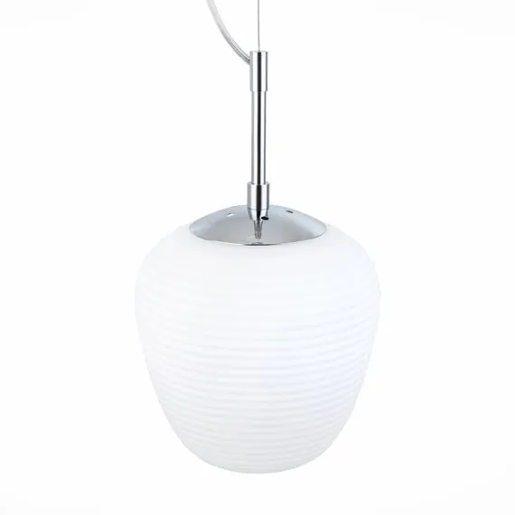 ST LUCE SL1168.103.01 Подвес ST-Luce Хром/Белый E27 1*40W, изображение 6
