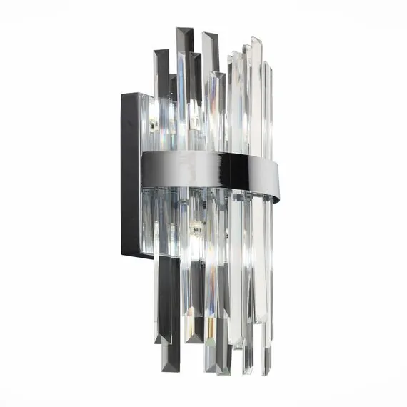 ST LUCE SL1160.101.04 Светильник настенный ST-Luce Хром/Хром, Прозрачный G9 4*5W, изображение 2