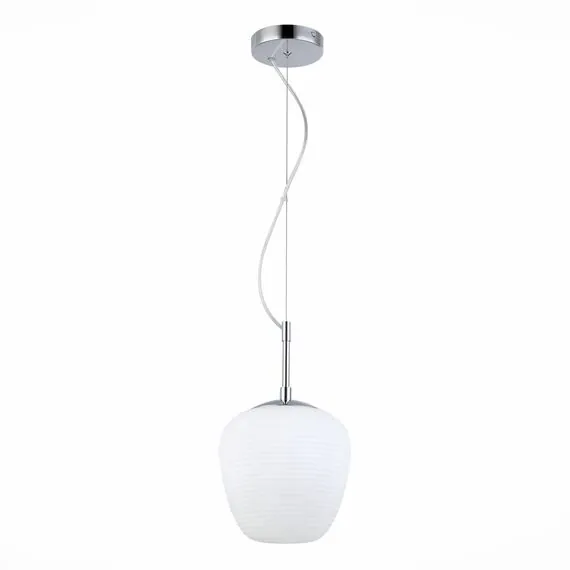 ST LUCE SL1168.103.01 Подвес ST-Luce Хром/Белый E27 1*40W, изображение 2