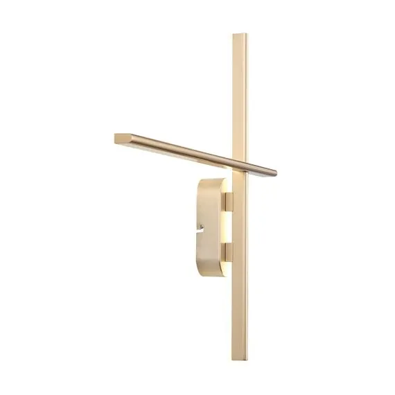 ST LUCE SL394.201.02 Светильник настенный ST-Luce Матовое золото/Белый LED 2*10W 4000K, изображение 2