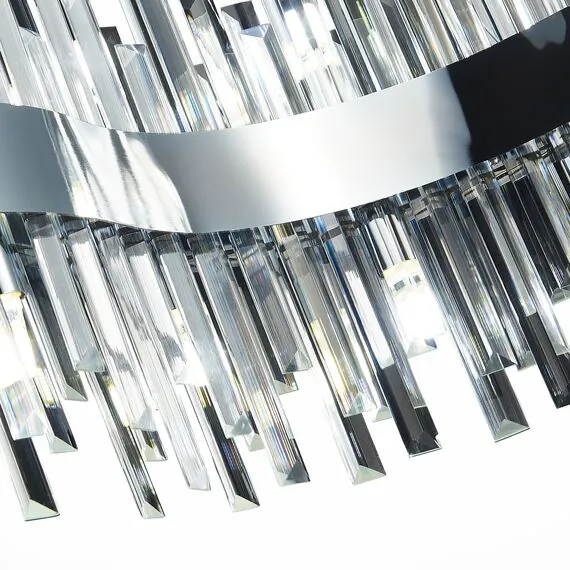 ST LUCE SL1160.113.12 Светильник подвесной ST-Luce Хром/Хром, Прозрачный G9 12*5W, изображение 7