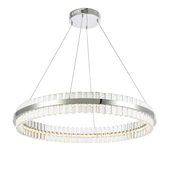 ST LUCE SL383.123.01 Светильник подвесной ST-Luce Хром/Прозрачный LED 1*60W 3000K
