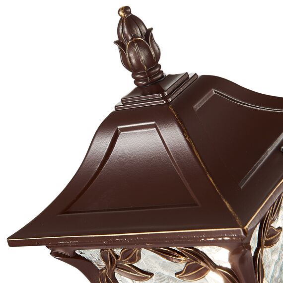 ST LUCE SL083.705.01 Светильник уличный наземный ST-Luce Кофейный/Кофейный, Прозрачный E27 1*60W, изображение 7