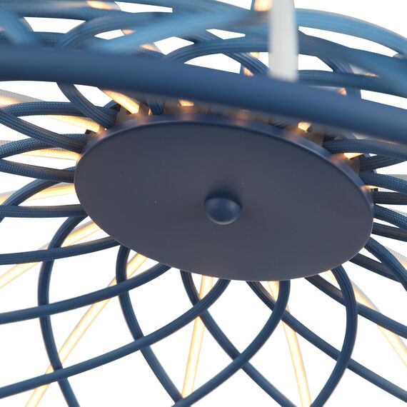 ST LUCE SL6016.703.01 Светильник подвесной ST-Luce Синий/Синий LED 1*20W 3000K, изображение 3