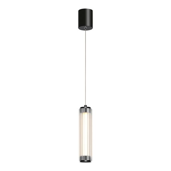 ST LUCE SL6224.403.01 Светильник подвесной ST-Luce Черный/Прозрачный LED 1*8W 4000K
