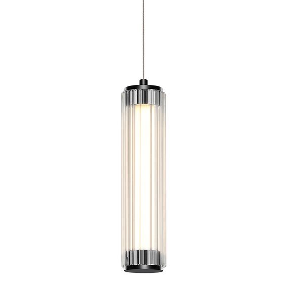 ST LUCE SL6224.403.01 Светильник подвесной ST-Luce Черный/Прозрачный LED 1*8W 4000K, изображение 2