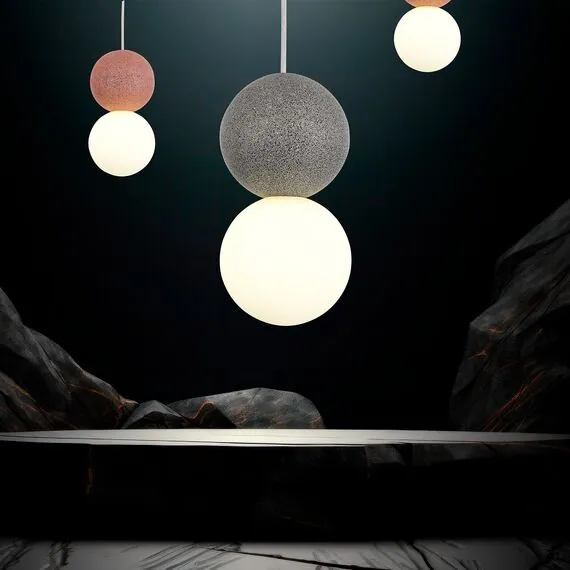 ST LUCE SL1512.513.01 Светильник подвесной ST-Luce Серый/Белый G9 1*5W 4000K, изображение 4