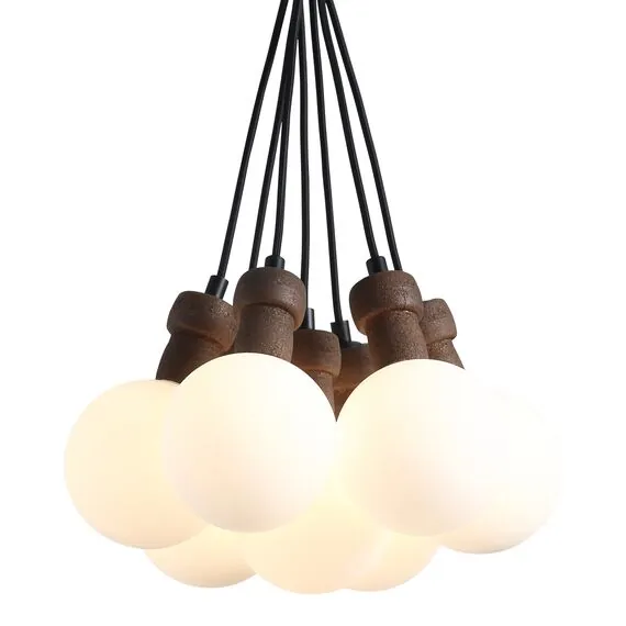 ST LUCE SL6226.403.07 Светильник подвесной ST-Luce Черный/Белый G9 7*5W 4000K, изображение 3
