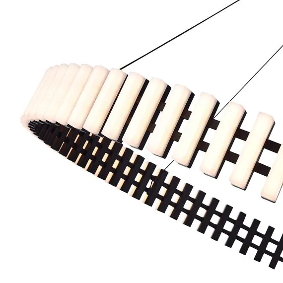 ST LUCE SL6203.403.50 Люстра подвесная ST-Luce Черный/Белый LED 1*50W 3000K, изображение 2