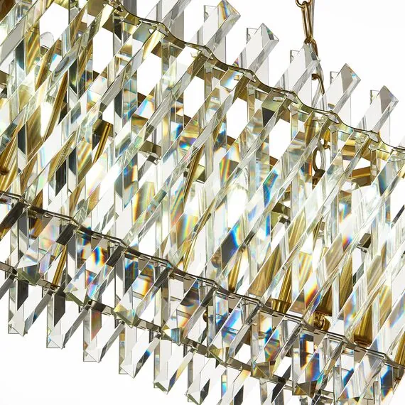 ST LUCE SL1170.303.10 Светильник подвесной ST-Luce Латунь/Прозрачный E14 10*40W, изображение 6