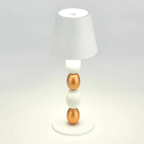 ST LUCE SL1011.514.01 Прикроватная лампа ST-Luce Белый, Золотистый/Белый LED 1*3W 3000-6000K, изображение 6