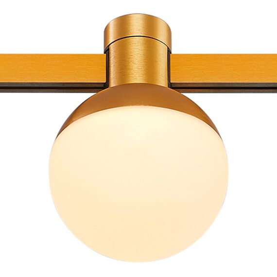 ST LUCE ST815.206.05 Магнитный трековый светильник FARM Золотистый LED 1*5W 3000K 89Lm Ra90 120 IP20 D75xH10, изображение 3