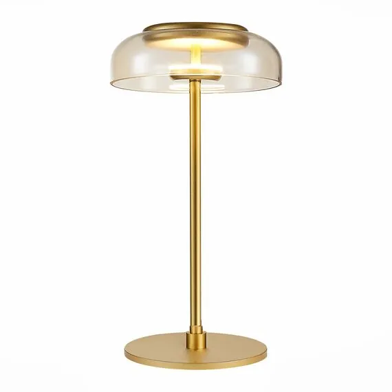 ST LUCE SL6002.204.01 Прикроватная лампа ST-Luce Золотистый/Янтарный LED 1*7W 4000K