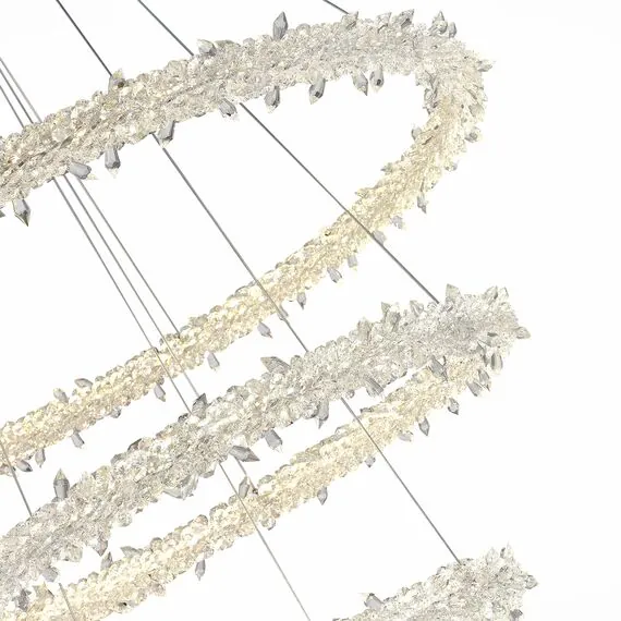 ST LUCE SL6105.203.03 Люстра подвесная ST-Luce Золотистый/Прозрачный LED 1*160W 3000 - 6500K, изображение 8