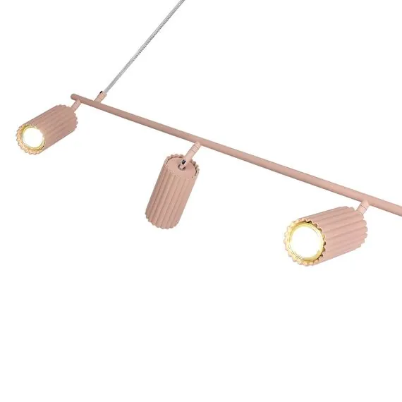 ST LUCE SL1213.603.04 Светильник подвесной ST-Luce Розовый/Розовый GU10 4*5W 4000K, изображение 6