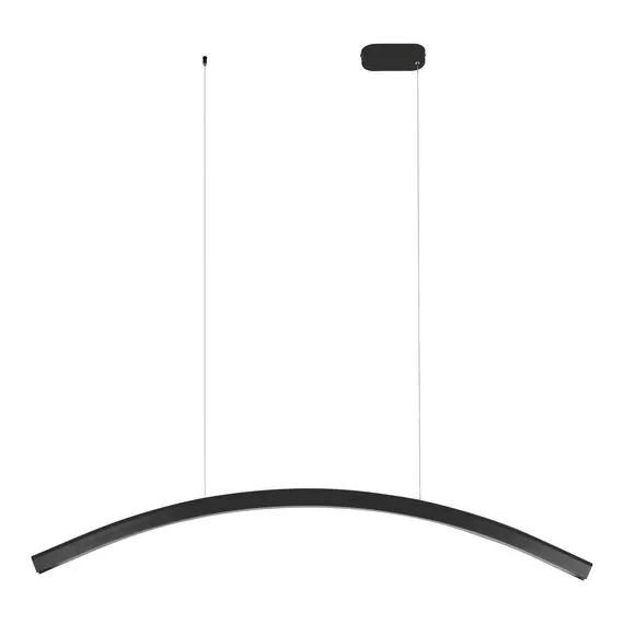 ST LUCE SL6232.413.01 Светильник подвесной ST-Luce Черный/Черный LED 1*20W 4000K, изображение 2