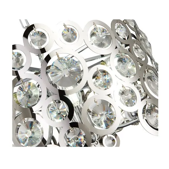 ST LUCE SL1103.103.08 Светильник подвесной ST-Luce Хром/Прозрачный,Хром E14 8*60W, изображение 7