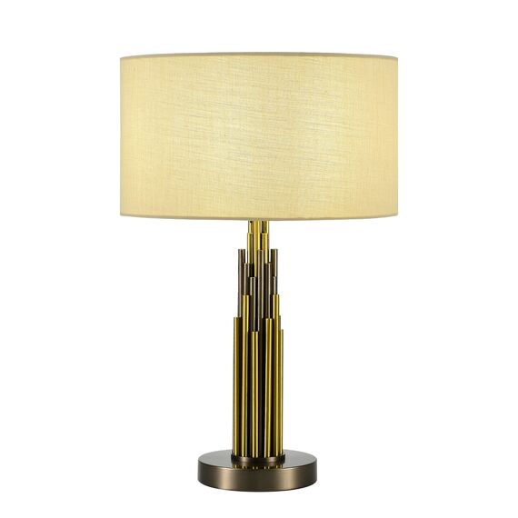 ST LUCE SL1638.304.01 Прикроватная лампа ST-Luce Латунь/Серый E14 1*42W, изображение 3