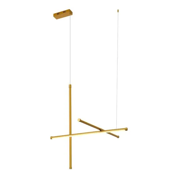 ST LUCE SL6207.213.37 Светильник подвесной ST-Luce Матовое золото LED 1*37W 3000K