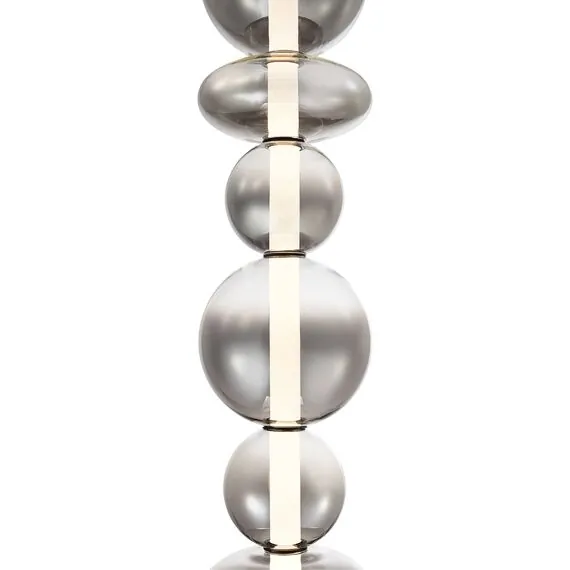 ST LUCE SL6119.405.40 Светильник напольный ST-Luce Черный/Дымчато-Серый LED 1*40W 3000K, изображение 2