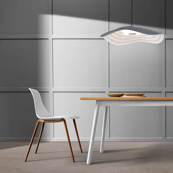 ST LUCE SL6208.711.12 Светильник подвесной ST-Luce Серый/Серый, Белый LED 1*12W 3000K, изображение 4