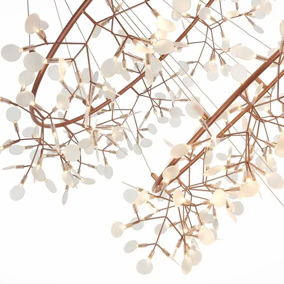 ST LUCE SL379.203.486 Люстра подвесная ST-Luce Медный/Белый LED 486*0,5W 3500K  (из 3-х коробок), изображение 2