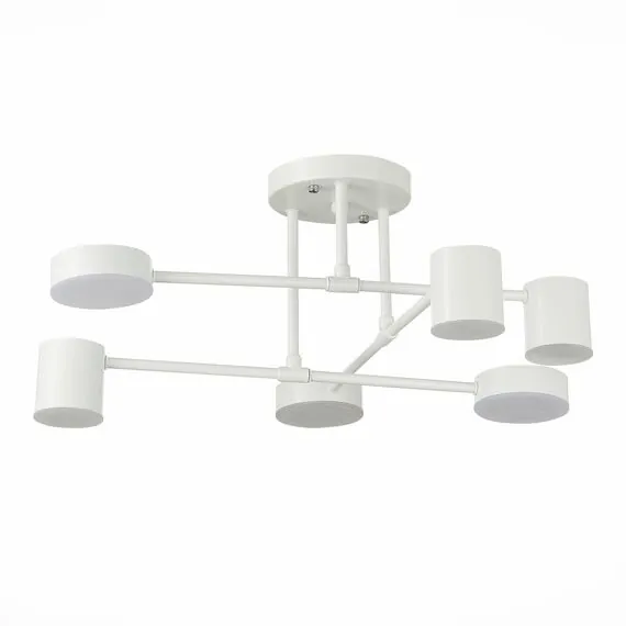 EVOLUCE SLE201052-06 Светильник потолочный Белый/Белый LED 6*7W 4000K, изображение 9