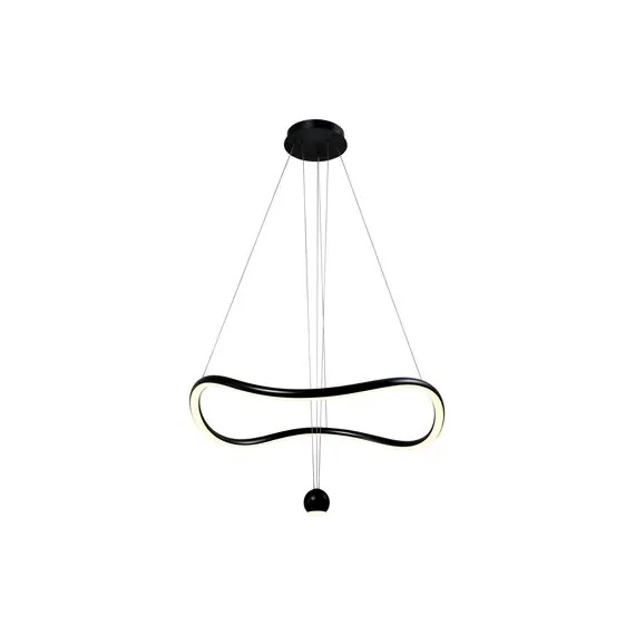 ST LUCE SL6209.403.35 Светильник подвесной ST-Luce Черный/Черный, Белый LED 1*35W 3000K