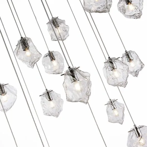 ST LUCE SL1175.103.18 Светильник подвесной ST-Luce Хром/Прозрачный E14 18*40W, изображение 2