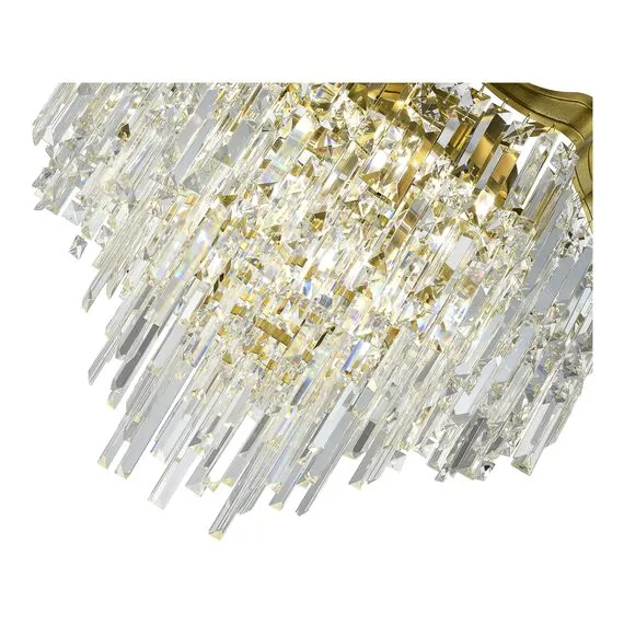 ST LUCE SL1659.302.07 Светильник потолочный ST-Luce Латунь/Прозрачный E14 7*60W, изображение 2