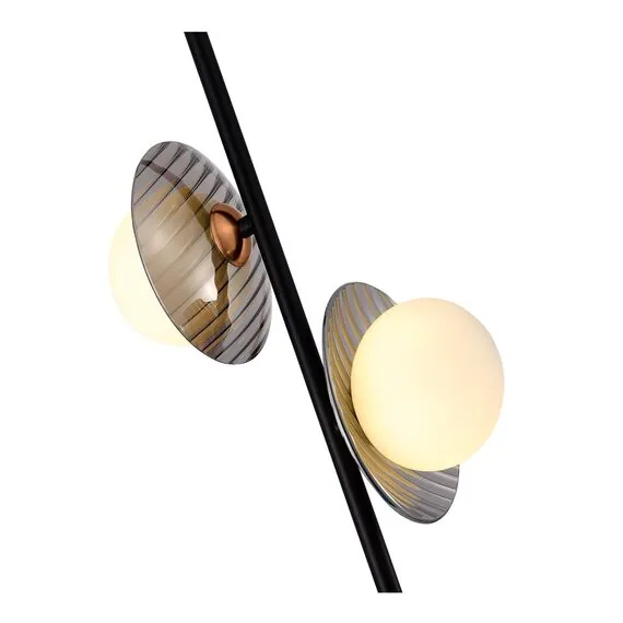 ST LUCE SL1521.403.02 Светильник подвесной ST-Luce Черный/Дымчатый, Белый G9 2*5W 4000K, изображение 2