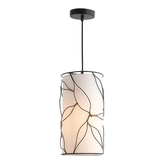 ST LUCE SL6228.403.01 Светильник подвесной ST-Luce Черный/Бежевый E27 1*60W, изображение 2