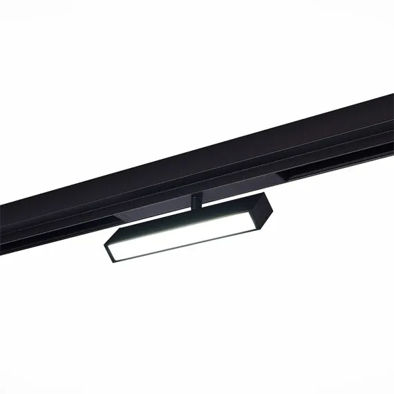 ST LUCE ST378.406.09 Светильник трековый SMART Черный LED 1*9W 2700K-6000K 810Lm Ra>90 120° IP20 L220xW25xH105 220V