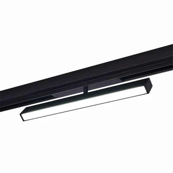 ST LUCE ST378.406.18 Светильник трековый SMART Черный LED 1*18W 2700K-6000K 1 620Lm Ra>90 120° IP20 L410xW25xH105 220