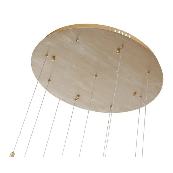 ST LUCE SL1116.203.09 Светильник подвесной ST-Luce Золотой с патиной/Золотой с  патиной, Никель LED 9*5W 300, изображение 6