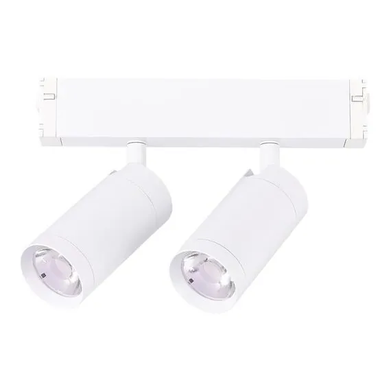 ST LUCE ST660.586.20 Светильник трековый Белый LED 2*10W 2700K-6000K 1 065Lm Ra>90 36° IP20 D50xH41 220V, изображение 2
