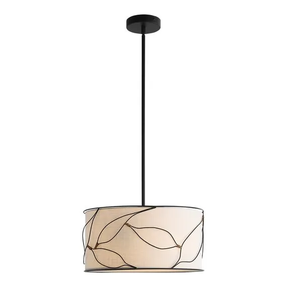 ST LUCE SL6228.413.03 Светильник подвесной ST-Luce Черный/Бежевый E27 3*60W